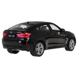 Rastar Kovové Auto BMW X6M 1:24, čierne