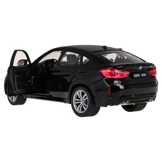 Rastar Kovové Auto BMW X6M 1:24, čierne