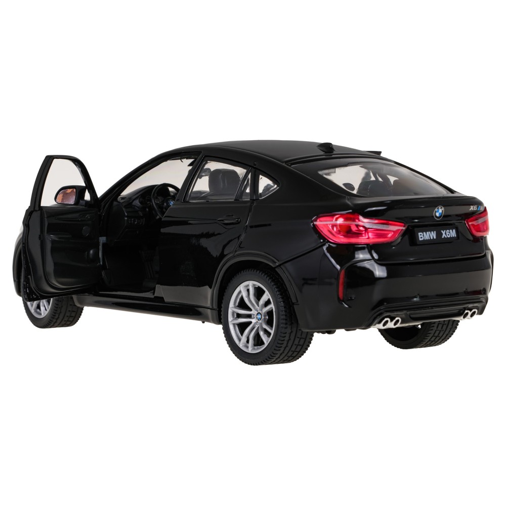 Rastar Kovové Auto BMW X6M 1:24, čierne