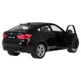 Rastar Kovové Auto BMW X6M 1:24, čierne