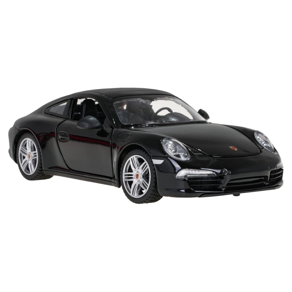 Rastar Kovové Auto Porsche 911 1:24, kovový model, čierne