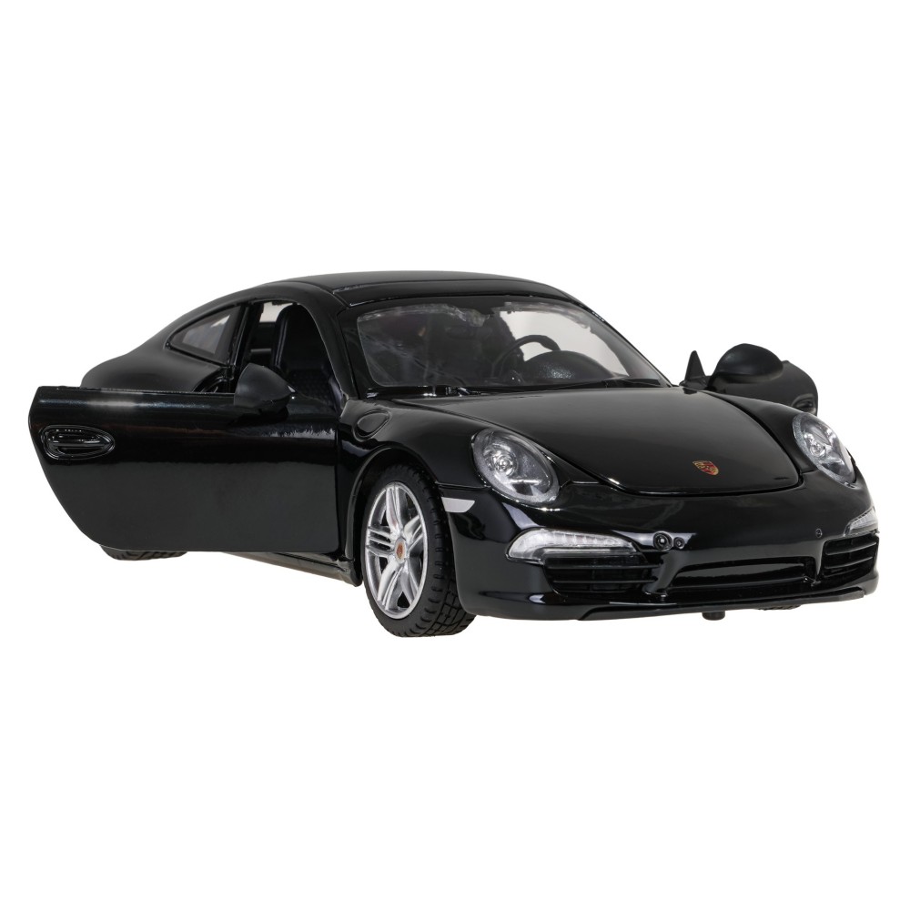 Rastar Kovové Auto Porsche 911 1:24, kovový model, čierne