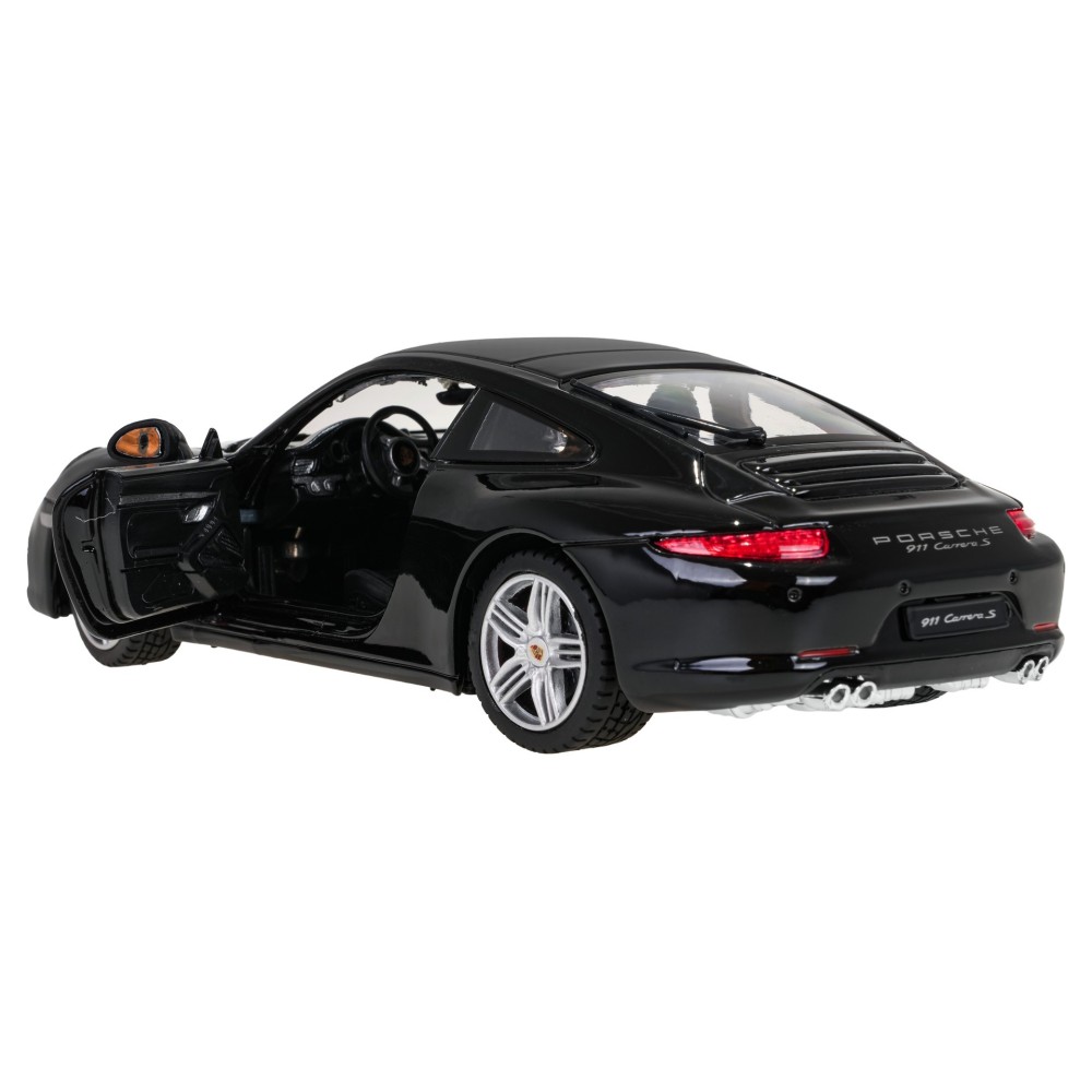 Rastar Kovové Auto Porsche 911 1:24, kovový model, čierne