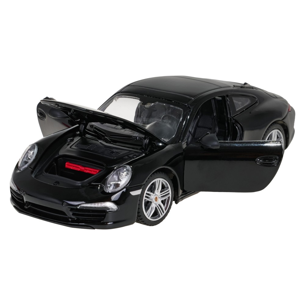 Rastar Kovové Auto Porsche 911 1:24, kovový model, čierne