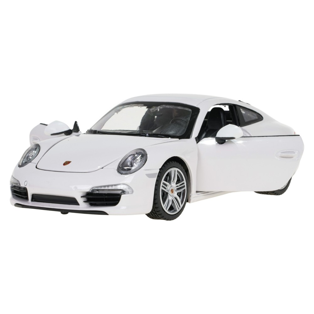 Rastar Kovové Auto Porsche 911 1:24, kovový model, biele
