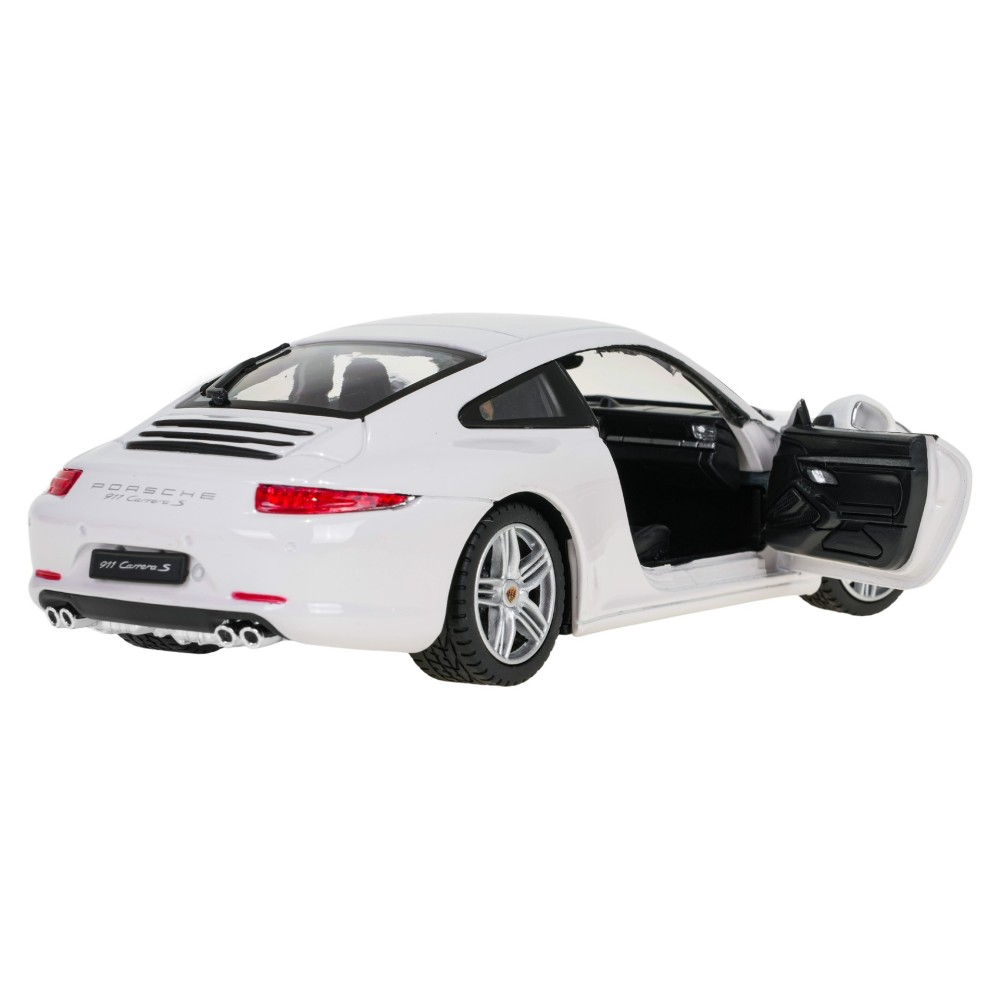 Rastar Kovové Auto Porsche 911 1:24, kovový model, biele