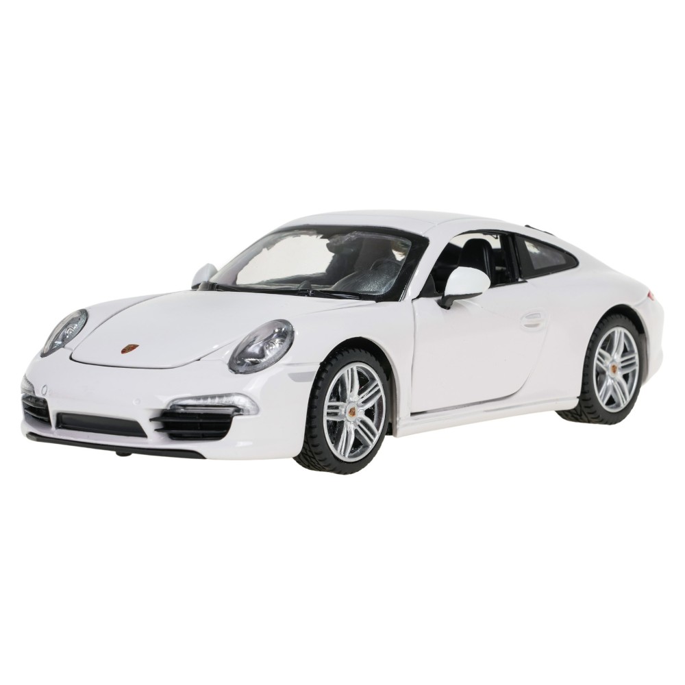 Rastar Kovové Auto Porsche 911 1:24, kovový model, biele