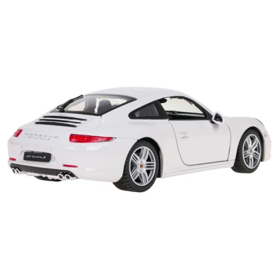 Rastar Kovové Auto Porsche 911 1:24, kovový model, biele