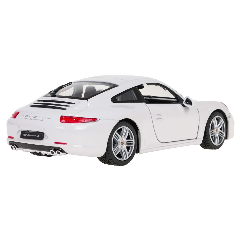 Rastar Kovové Auto Porsche 911 1:24, kovový model, biele