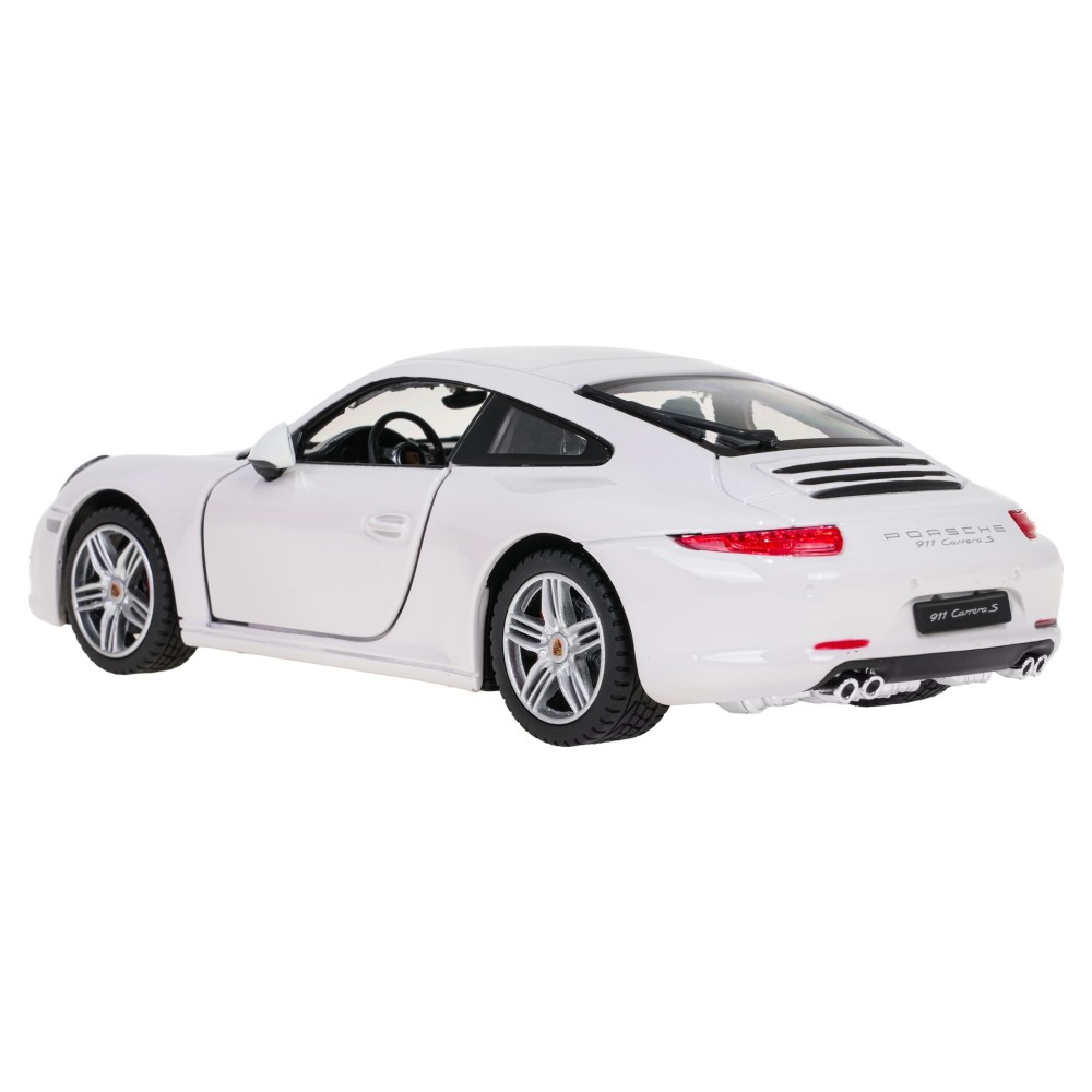 Rastar Kovové Auto Porsche 911 1:24, kovový model, biele