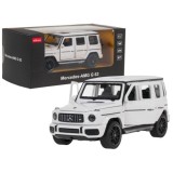Rastar Kovové auto Mercedes-Benz AMG G63 1:32, kovový model so svetlom a zvukom na batérie, biele
