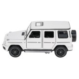 Rastar Kovové auto Mercedes-Benz AMG G63 1:32, kovový model so svetlom a zvukom na batérie, biele