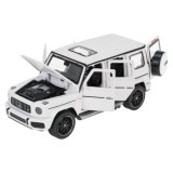 Rastar Kovové auto Mercedes-Benz AMG G63 1:32, kovový model so svetlom a zvukom na batérie, biele