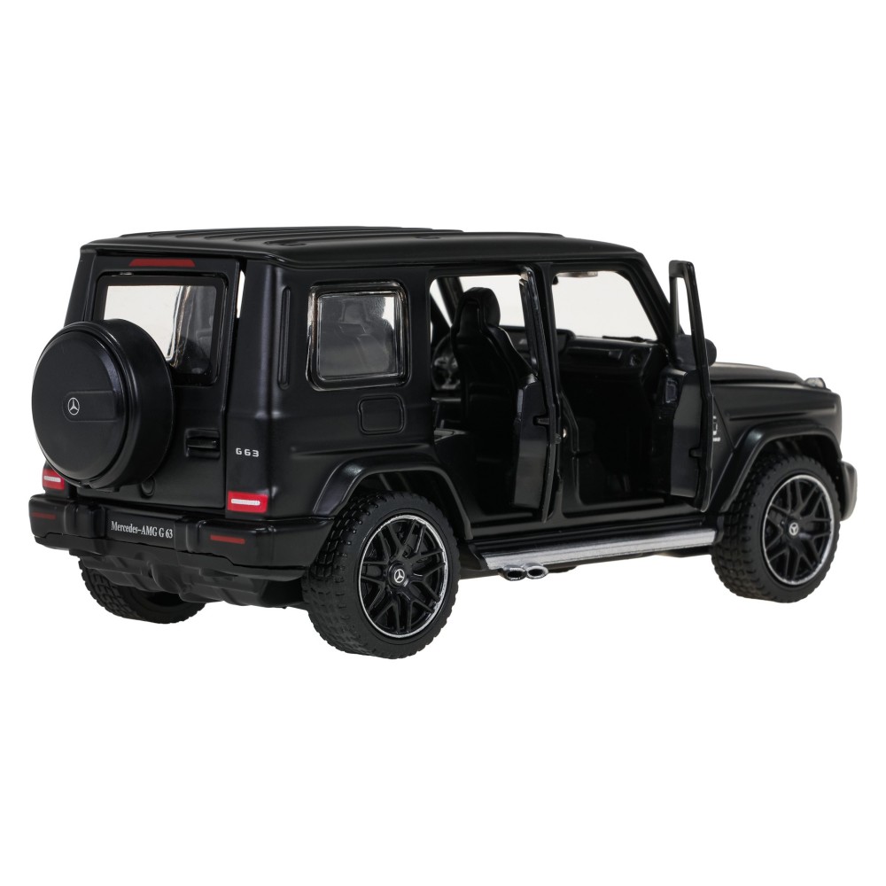 Rastar Kovové auto Mercedes-Benz AMG G63 1:32, kovový model so svetlom a zvukom na batérie, čierne