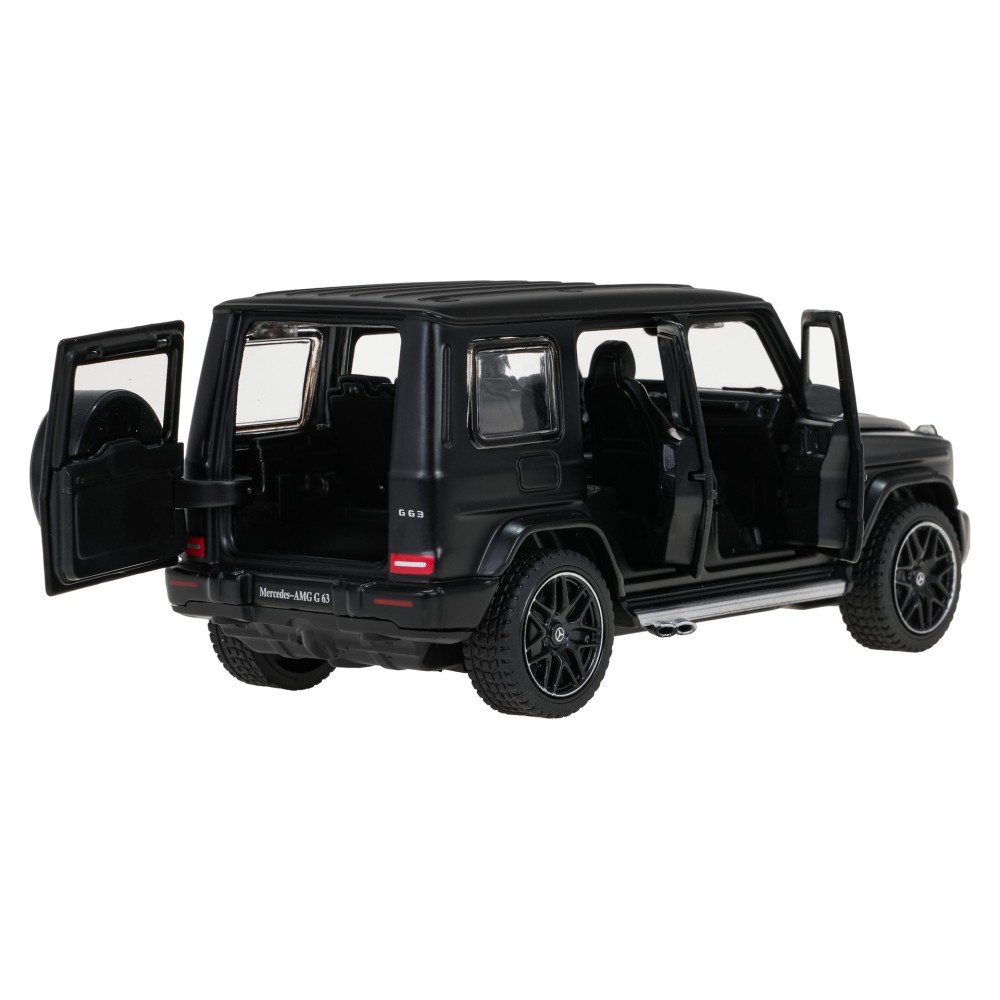 Rastar Kovové auto Mercedes-Benz AMG G63 1:32, kovový model so svetlom a zvukom na batérie, čierne
