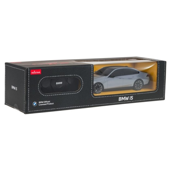 Rastar RC Auto BMW i5 1:24 na diaľkové ovládanie, sivé