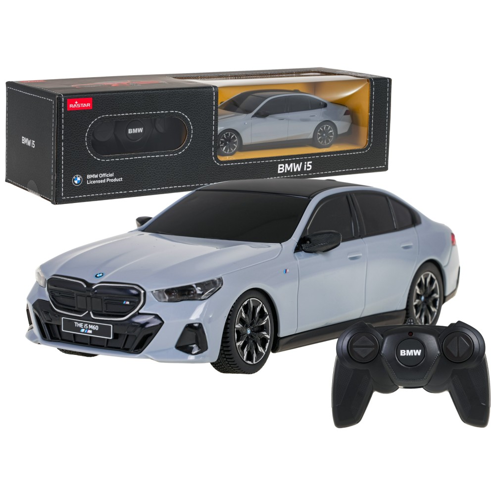 Rastar RC Auto BMW i5 1:24 na diaľkové ovládanie, sivé