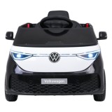 JOKO Elektrické autíčko Volkswagen ID BUZZ, penové kolesá, kožené sedadlo, čierne