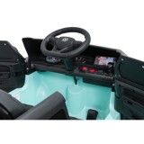 JOKO Elektrické autíčko Volkswagen ID BUZZ, penové kolesá, kožené sedadlo, modré