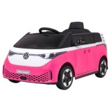 JOKO Elektrické autíčko Volkswagen ID BUZZ, penové kolesá, kožené sedadlo, ružové