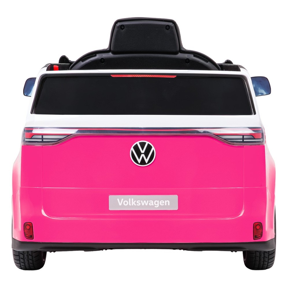 JOKO Elektrické autíčko Volkswagen ID BUZZ, penové kolesá, kožené sedadlo, ružové