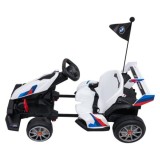 JOKO Elektrické autíčko Driftovacia Motokára BMW 2x200W 24V s Funkciou Drift, Podsvietený podvozok, nosnosť 60kg, biela