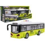 JOKO Autobus s Otváracími dverami, svetlom a zvukom 29cm, zelený