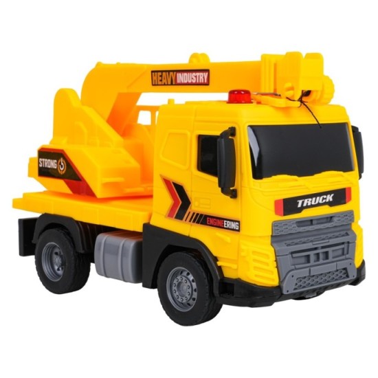 JOKO Sada Autíčka 4v1, bager, žeriav, nákladné auto, miešač betónu 1:20 so zvukom a svetlom
