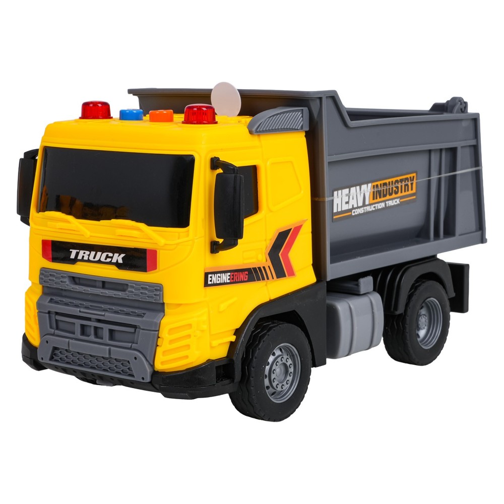JOKO Sada Autíčka 4v1, bager, žeriav, nákladné auto, miešač betónu 1:20 so zvukom a svetlom