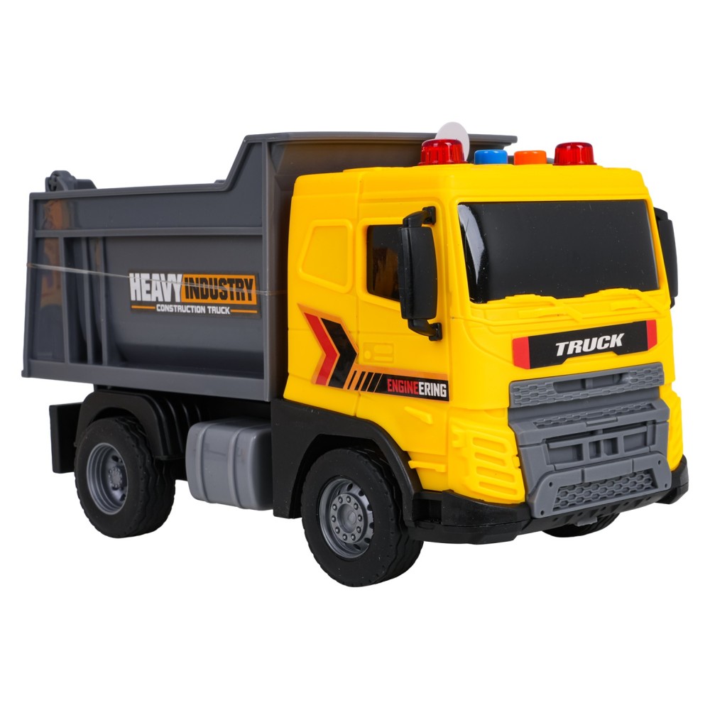 JOKO Sada Autíčka 4v1, bager, žeriav, nákladné auto, miešač betónu 1:20 so zvukom a svetlom