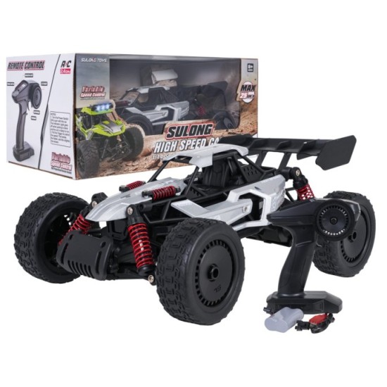 JOKO RC Kovové Autíčko Buggy Crawler ARROW 1:14, rýchlosť 25km/h, sivé