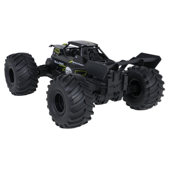JOKO RC Kovové Autíčko Crawler RACING 03 1:14 na diaľkové ovládanie, čierne