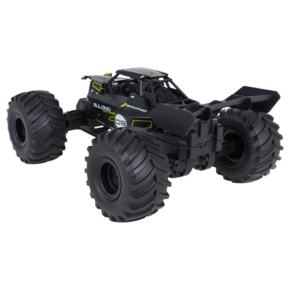 JOKO RC Kovové Autíčko Crawler RACING 03 1:14 na diaľkové ovládanie, čierne