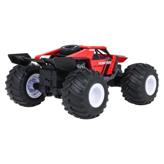 JOKO RC Autíčko Crawler Hunter 1:16 na diaľkové ovládanie, červené