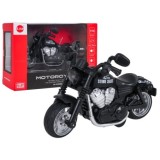 JOKO Kovový Model Motorka Storm Chaser 1:16 so svetlom a zvukom, čierna