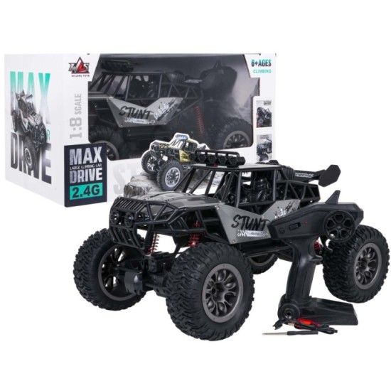JOKO RC Auto Crawler STUNT Racing Gray 1:8 na diaľkové ovládanie, sivé