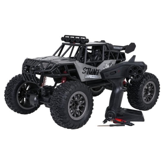 JOKO RC Auto Crawler STUNT Racing Gray 1:8 na diaľkové ovládanie, sivé