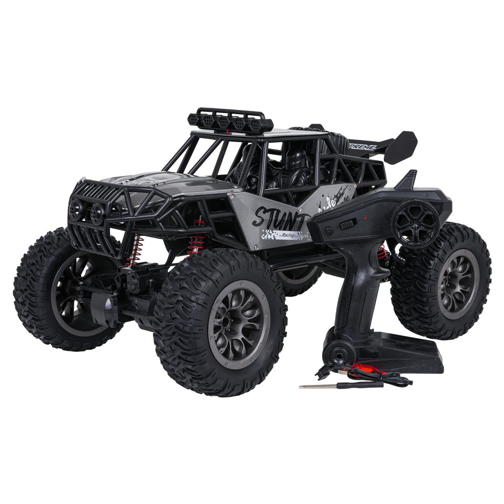 JOKO RC Auto Crawler STUNT Racing Gray 1:8 na diaľkové ovládanie, sivé