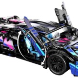 JOKO Technická Stavebnica Športové auto 1280ks, čierne