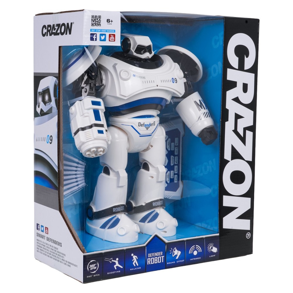 JOKO Interaktívny Robot MX09 so strieľajúcim delom, chodí, tancuje + náboje