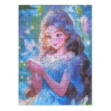 JOKO Trblietavé Puzzle Modrá Víla 100ks 
