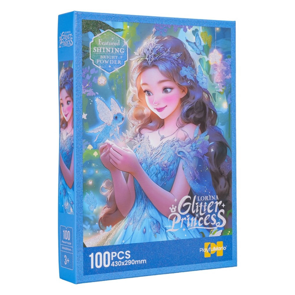 JOKO Trblietavé Puzzle Modrá Víla 100ks 