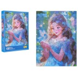 JOKO Trblietavé Puzzle Modrá Víla 100ks 