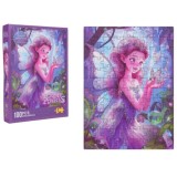 JOKO Trblietavé Puzzle Fialová Víla s Krídlami 100ks 