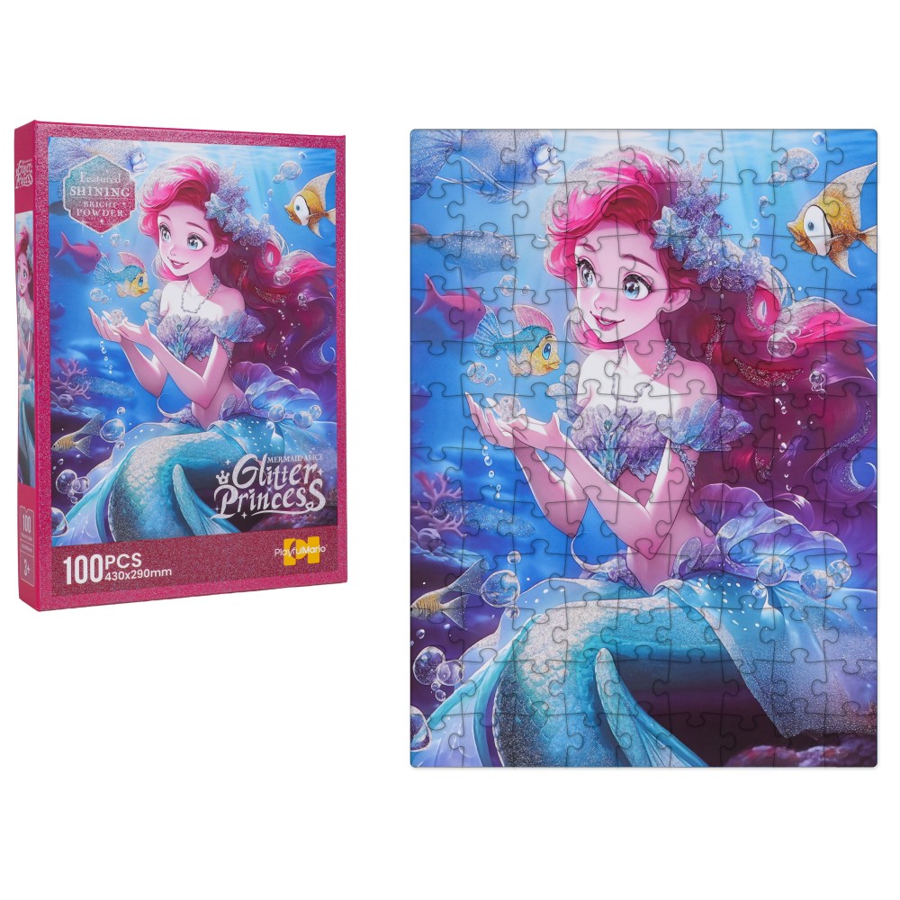 JOKO Trblietavé Puzzle Morská Panna 100ks 
