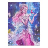 JOKO Trblietavé Puzzle Ružová Princezná 100ks