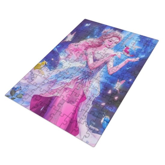 JOKO Trblietavé Puzzle Ružová Princezná 100ks