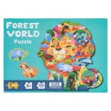 JOKO Puzzle Safari Lev 200ks + 3D zvieratká Slon, Zebra