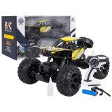 JOKO RC Kovové Auto Crawler ROCK 4x4 1:14 na diaľkové ovládanie, žlté