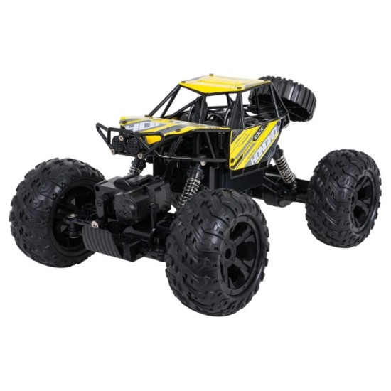 JOKO RC Kovové Auto Crawler ROCK 4x4 1:14 na diaľkové ovládanie, žlté